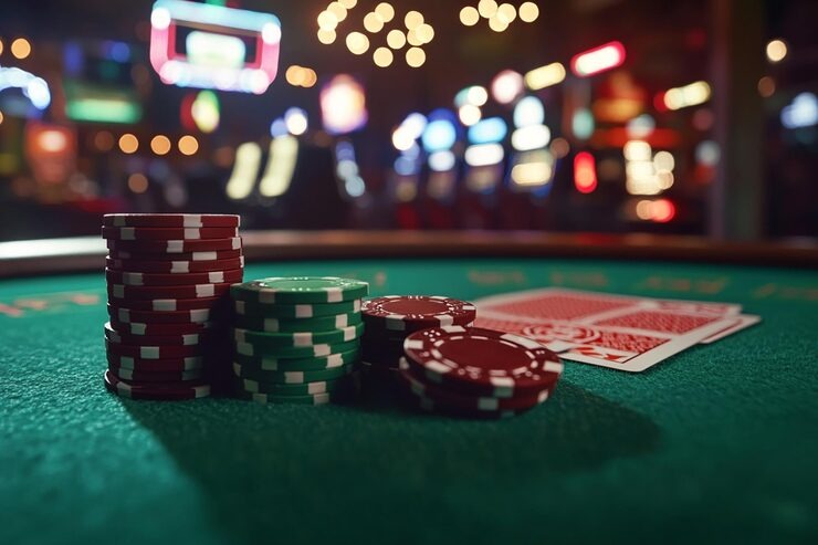 Dashboard showing multiple slot game tiles and live casino options